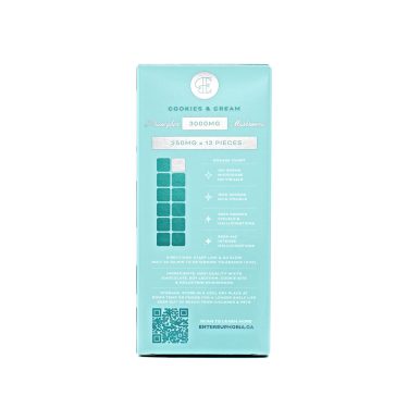 Cookies Cream 3000MG Back