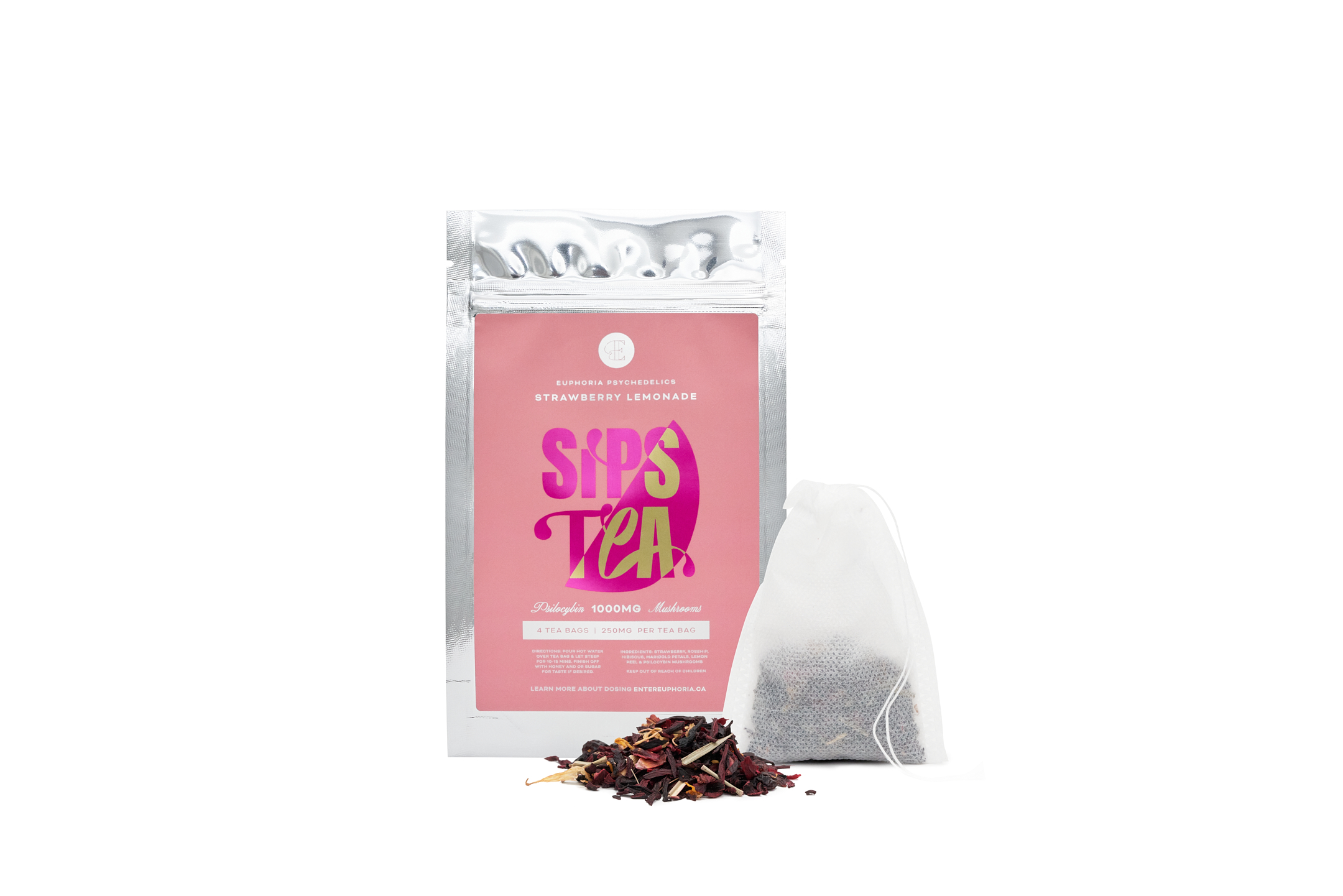 Mar29 Euphoria strwberry1000 250mg4teabags