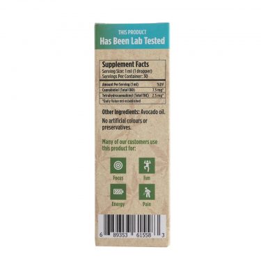 Twisted Extracts Sativa 31 Cannabis Oil Drops 75MG THC 225MG CBD 4 1200x1200