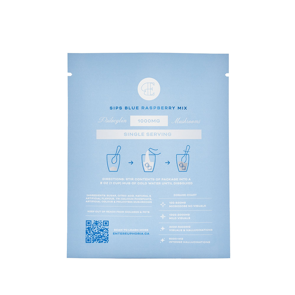 Sips Blue Mix 1000MG back