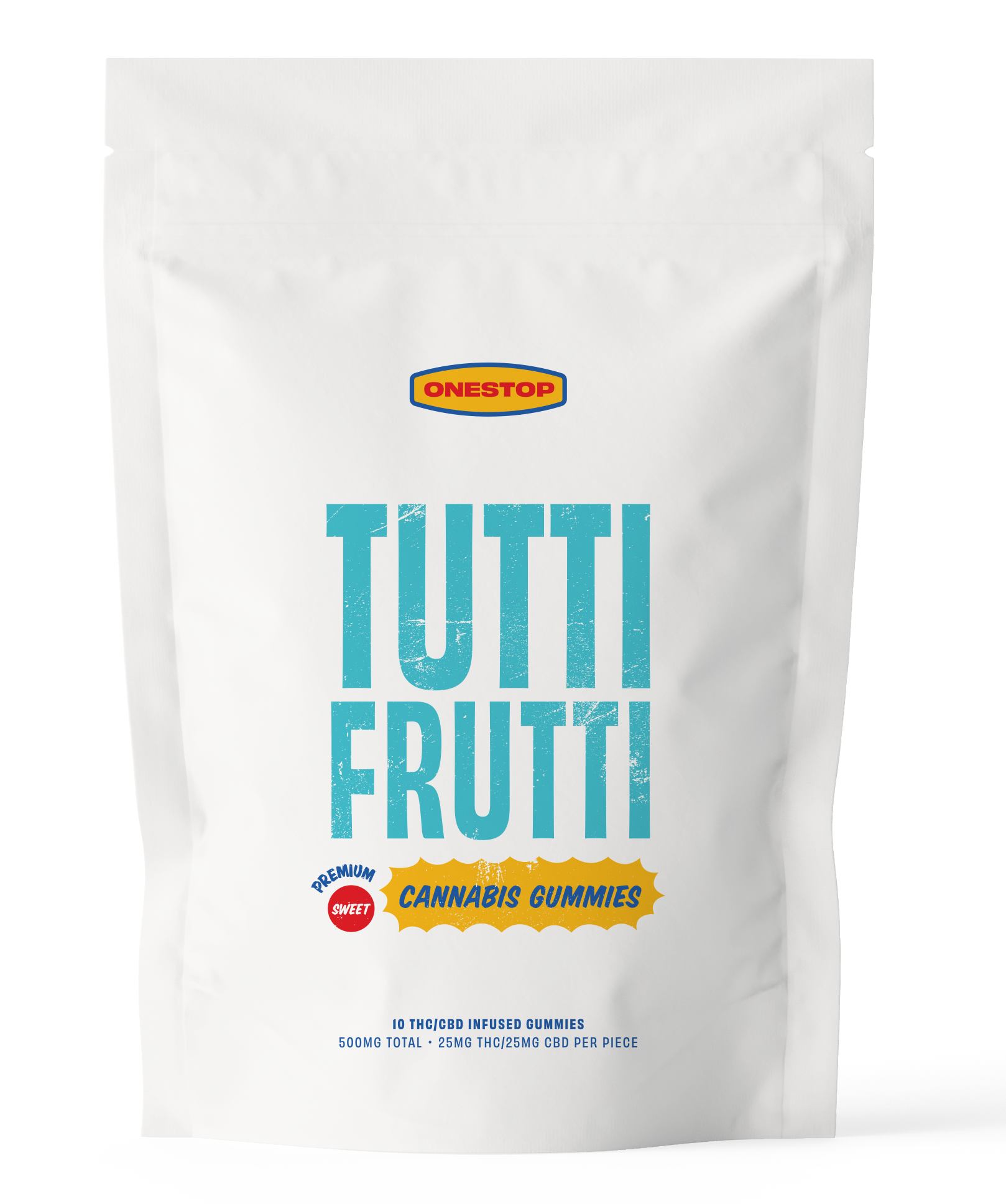 OneStop Tutti Frutti 11 Gummies 500mg