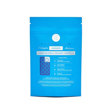 BlueRasp GUMMIES 4000MG Back EP