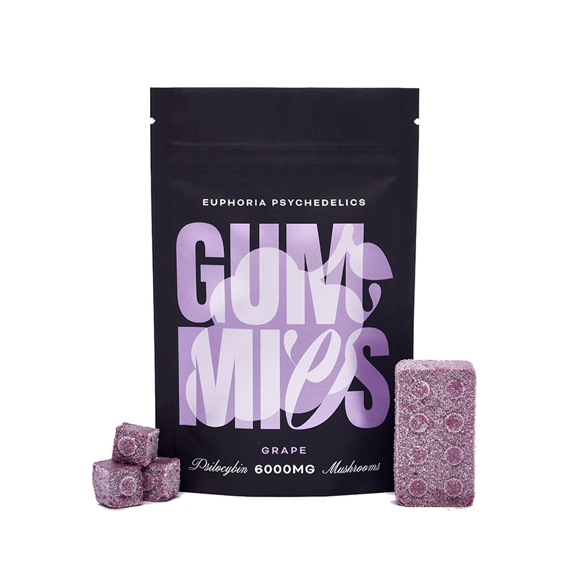 Grape GUMMIES 6000MG FrontProduct EP