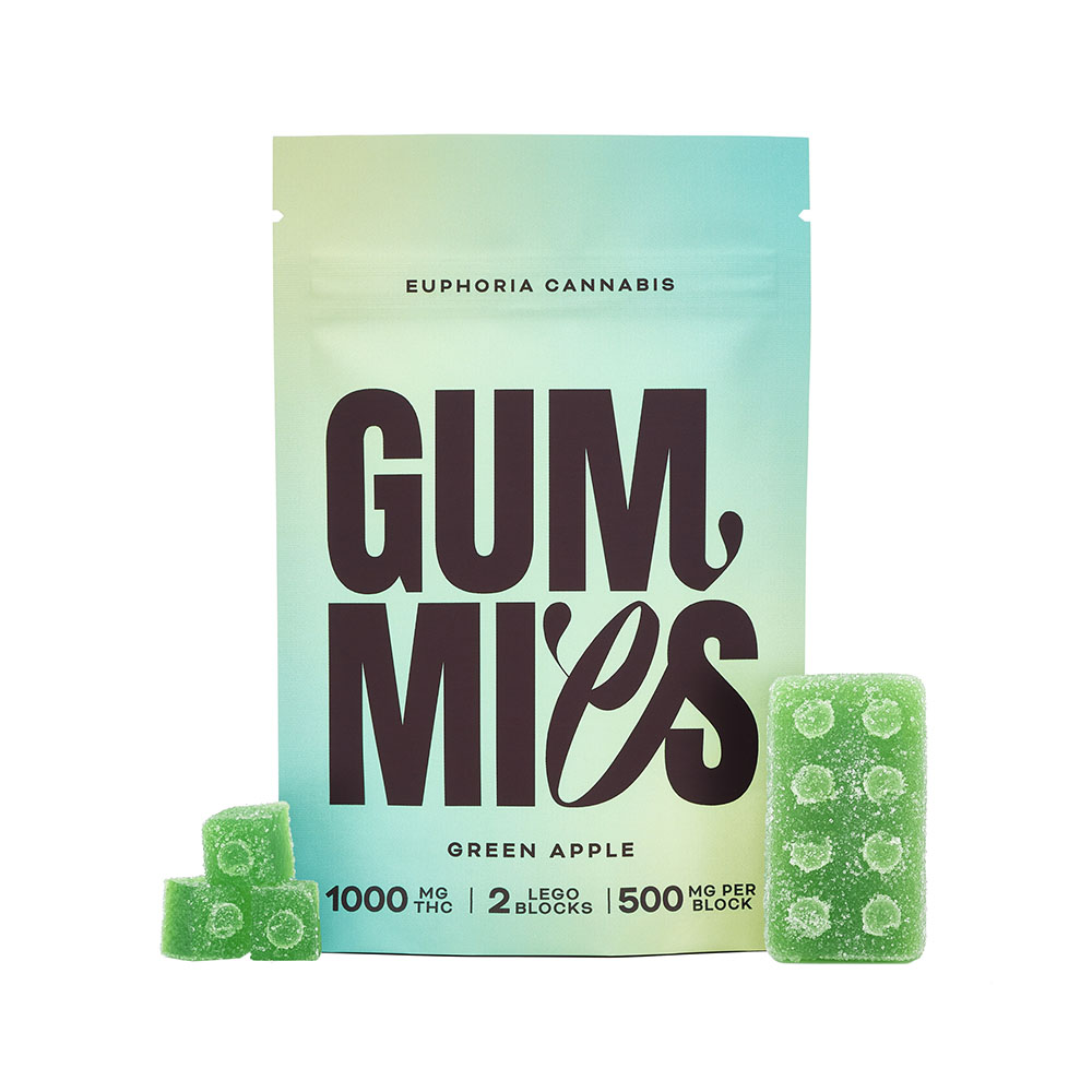 Green Apple 1000MG Front