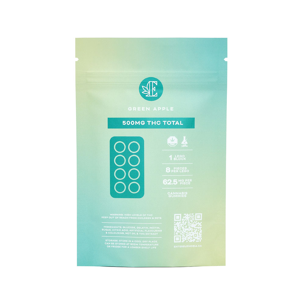 Green Apple 500MG Back