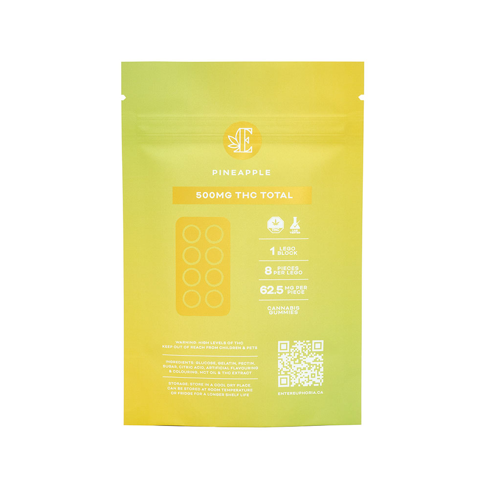 Pineapple 500MG Back