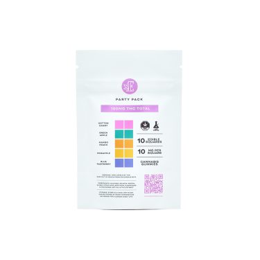 Party Pack 100MG back