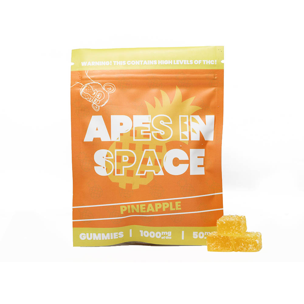 APES IN SPACE PINEAPPLE done