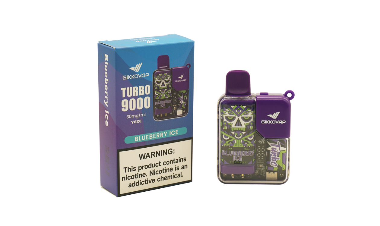 GIKKOVAP blueberry ice vape