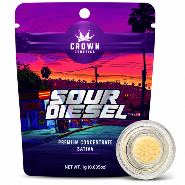 Crown Genetics Sugar (1g) - Sour Diesel
