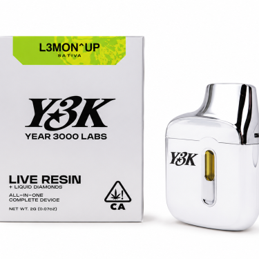 Y3K Live Resin Liquid Diamonds AIO (2g) – L3MON^UP