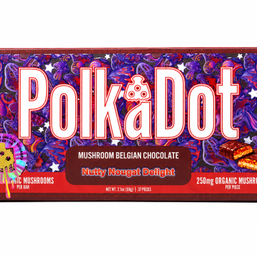 Polka Dots Magic Chocolate (5g) - Nutty Nougat Delight