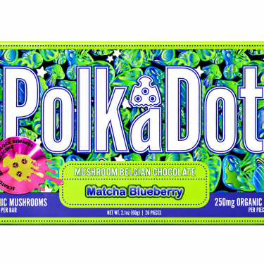 Polka Dots Magic Chocolate (5g) - Matcha Blueberry