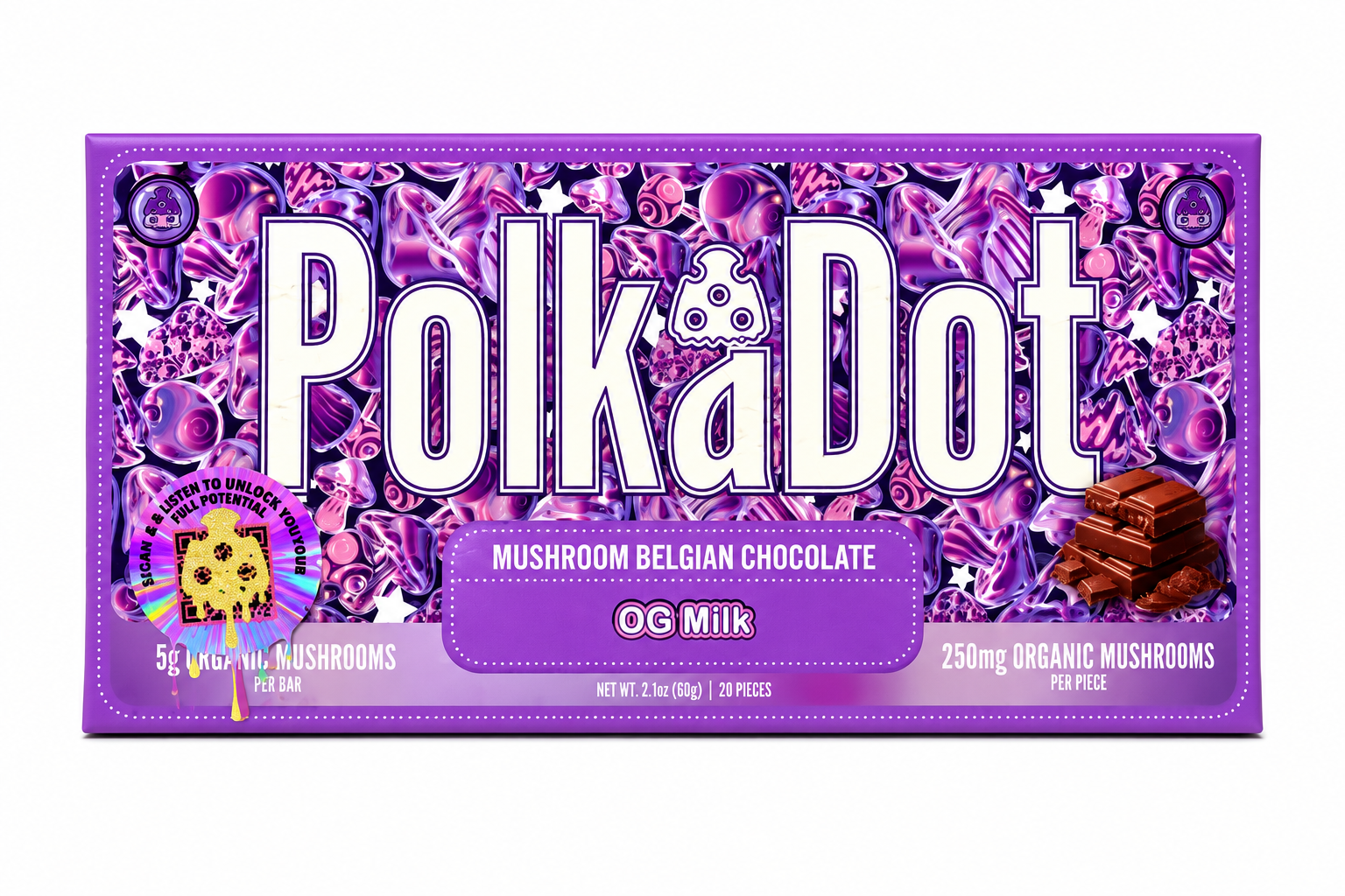 Polka Dots Magic Chocolate (5g) – OG Milk