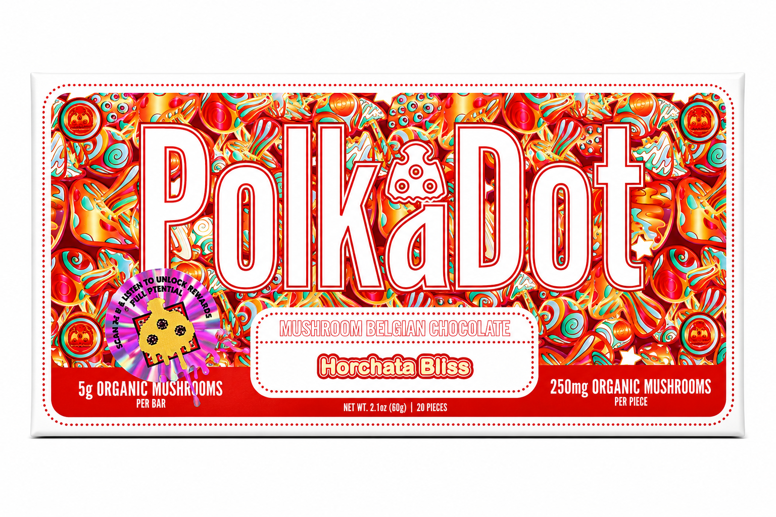 Polka Dots Magic Chocolate – Horchata Bliss