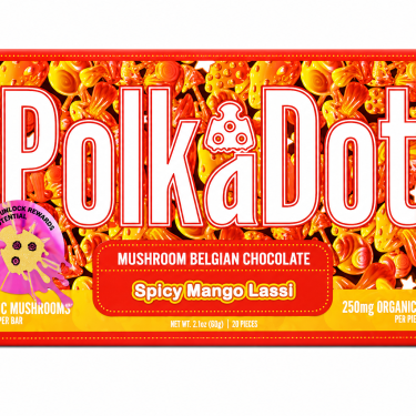 Polka Dots Magic Chocolate (5g) – Spicy Mango Lassi