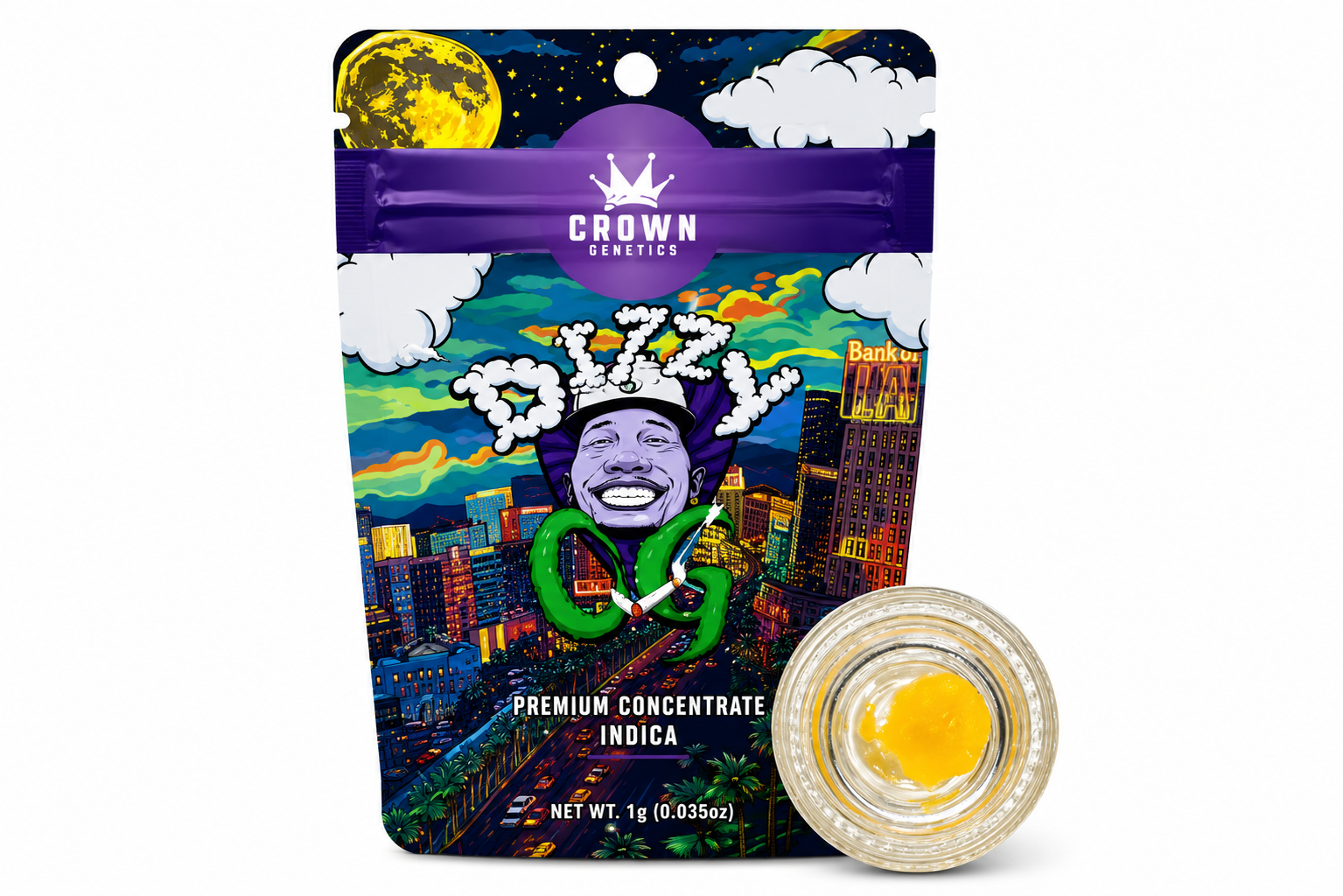 Crown Genetics Sugar (1g) - Dizzy OG
