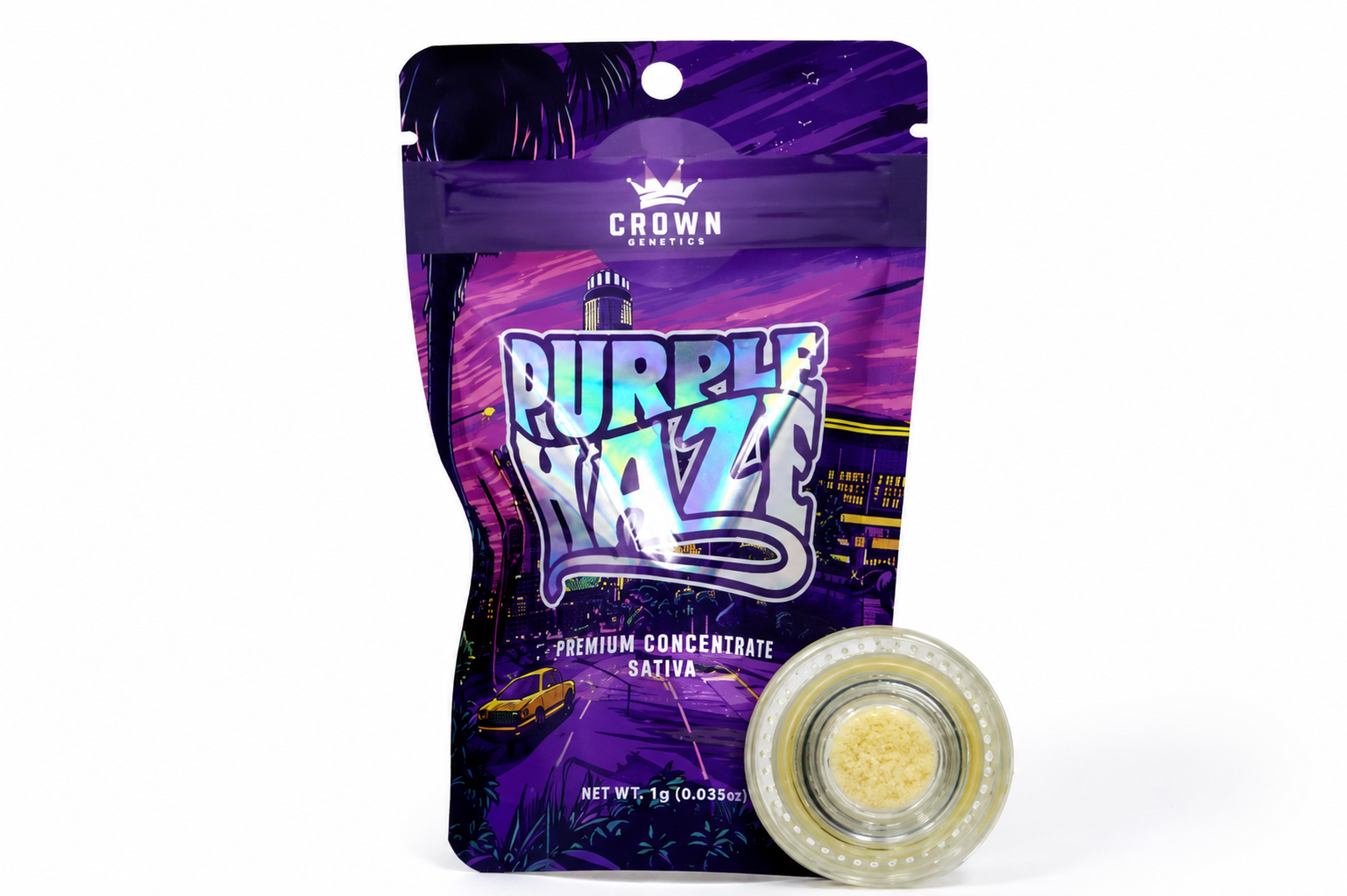Crown Genetics Sugar (1g) - Purple Haze