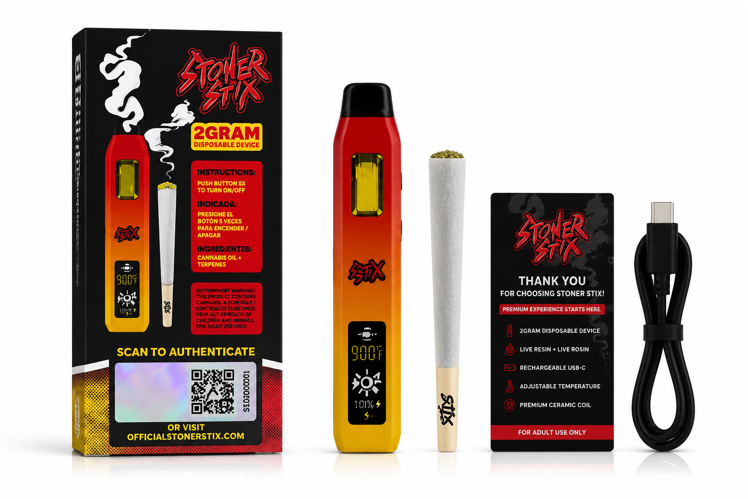 Stoner Stix Dispo (2g) - Los Angeles Pop - Image 2