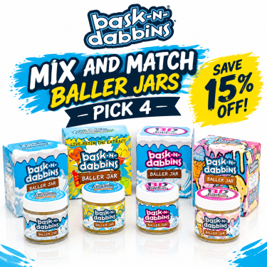 Bask n Dabbins Baller Jar Mix and Match