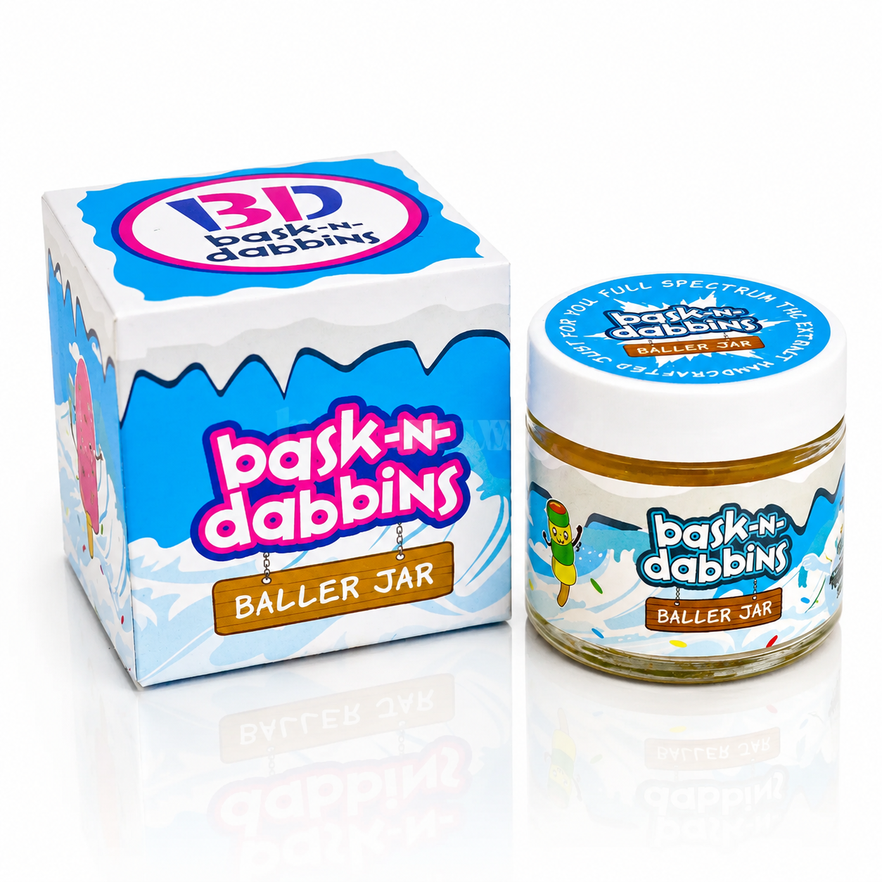 Bask n Dabbins Baller Jar - Image 2